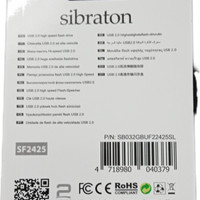 فلش مموری sibraton مدل Metal SF2425 ظرفیت 32GB